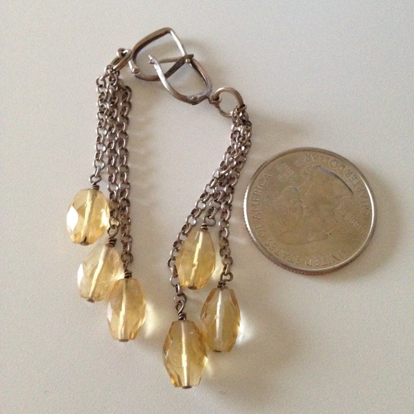 Free People Jewelry - Rustic .925 silver and Crystalline bangles